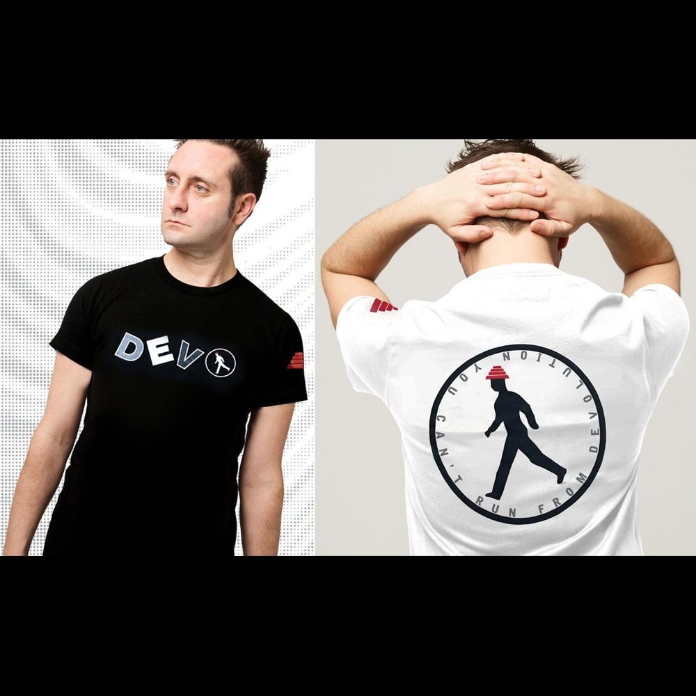 DEVO Devolution Runners Tee White